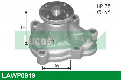 LUCAS ENGINE DRIVE lawp0919 -  Водяной насос
